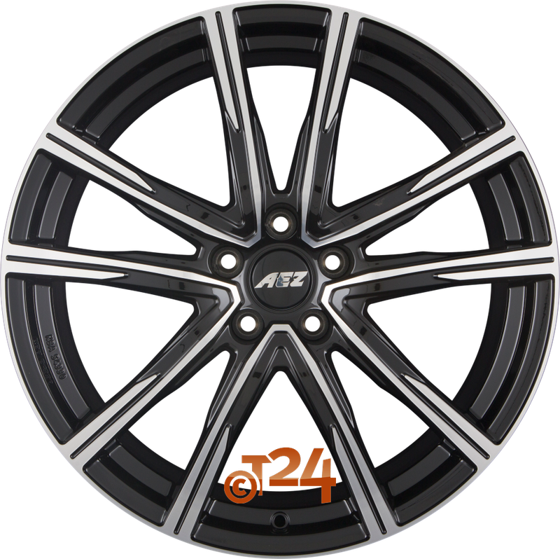 MONTREAL DARK - Schwarz Glänzend Frontpoliert Einteilig